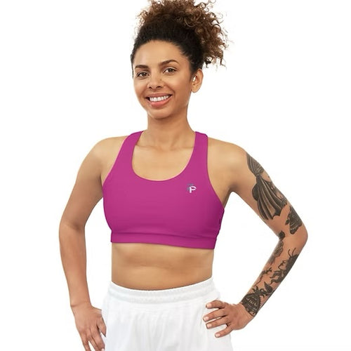 WOMEN’S SPORTS BRA PINK S1