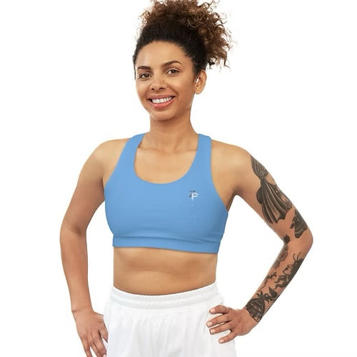 WOMEN’S SPORTS BRA BLUE S1