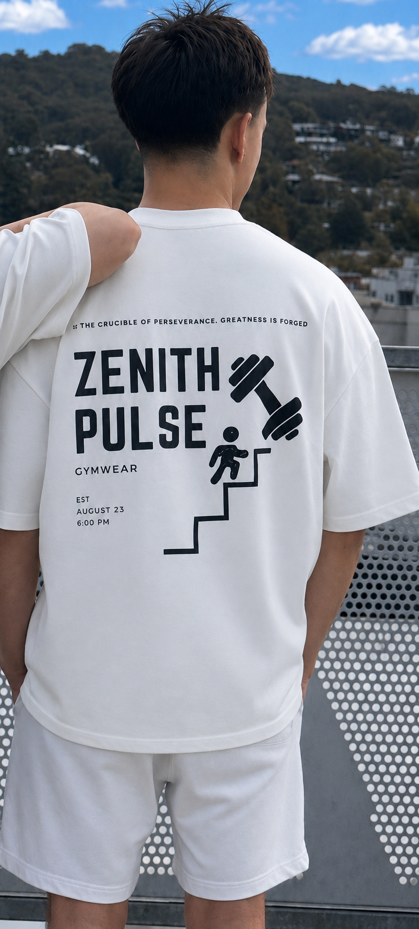 Season III BLACK-AND-WHITE TEE￼