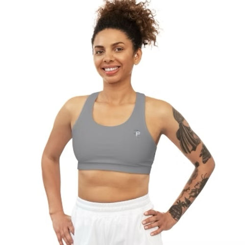 (WOMEN’S SPORTS BRA GREY S1